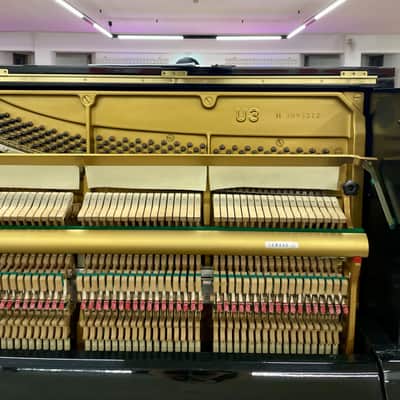 Yamaha U3 PIANOFORTE VERTICALE NERO image 7