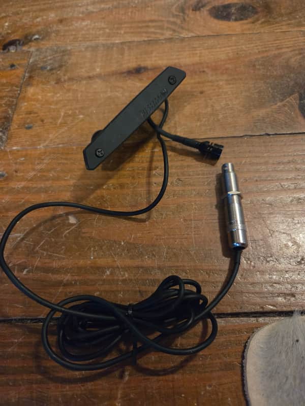 Fishman PRO-REP-103 Rare Earth Blend Acoustic Humbucker/Mic 2010s - Black image 1