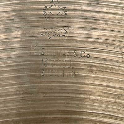 Vintage Zildjian K Istanbul 18" Light Ride Crash Cymbal image 3