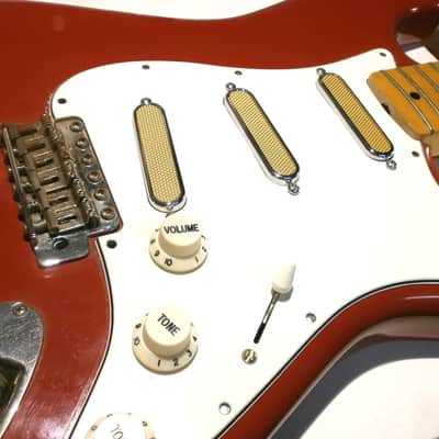 Stratocaster GOLD FOIL Pickup 1pc Q FOILCASTER 6.2kOhm Strat Mustang Fits Fender Bridge Middle Neck image 4