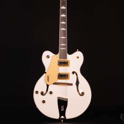Gretsch G5422GLH Electromatic Hollow Body, Left-Handed, Laurel FB, Snowcrest White image 5