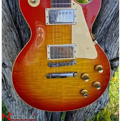 GIBSON 1960 Les Paul Standard Reissue VOS Washed Cherry Sunburst image 7