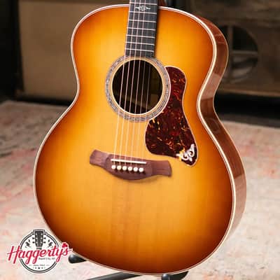 Taylor Gold Label 814e Honduran Rosewood Super Auditorium Acoustic/Electric Guitar - Burst Top with Hardshell Case image 1