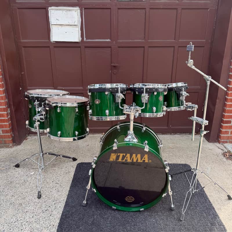 Tama Starclassic 2000s - Emerald Green 6 Pieces image 1