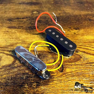 Squier Telecaster Pickup Set (2000s to 2020s - Black & Chrome) image 1