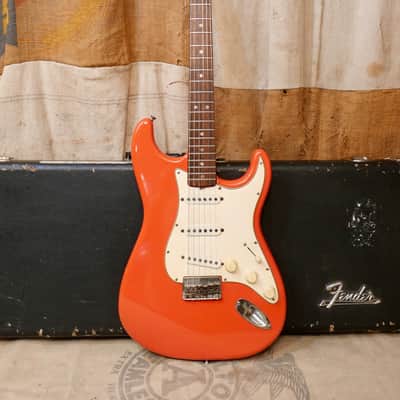 Fender Stratocaster 1966 - Fiesta Red - Refin image 1