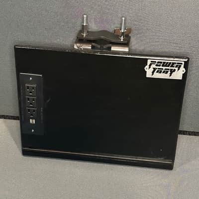 (SELF) POWER TRAY LITE 2023 (utility tray, shelf) BLACK, OAK, ESPRESSO, FOXY ORANGE, GRAY/BLACK image 1