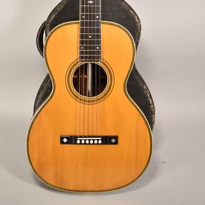 1931 Larson Brothers Prarie State 425 Natural Acoustic Parlor Guitar w/OHSC image 3