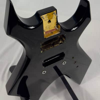 B.C. Rich Warlock Bronze Series Electric Guitar Body 2000’s - Black image 6