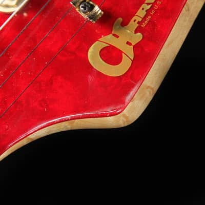 Used 2007 Charvel Custom San Dimas 1H Electric Guitar Transparent Candy Red image 9