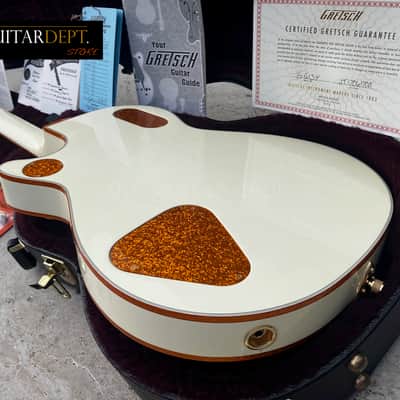 ✮RARE✮SUPERB✮2017 Gretsch G-6134 LTV White Penguin ✮ LACQUER TV JONES ! ✮ COA ✮ AMAZING image 19
