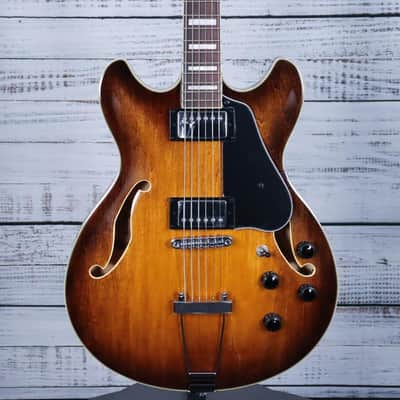 Ibanez AS7328 AS Artcore Expressionist Hollow-Body Electric Guitar | Tobacco Brown image 1
