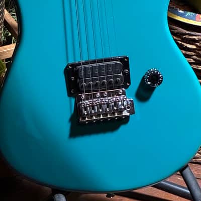 Peavey Patriot 1 humbucker made in the USA 1980’s - Seafoam Green image 2