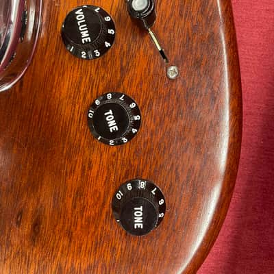 Easy E S-Style SSS Parts Guitar - Mahogany image 14