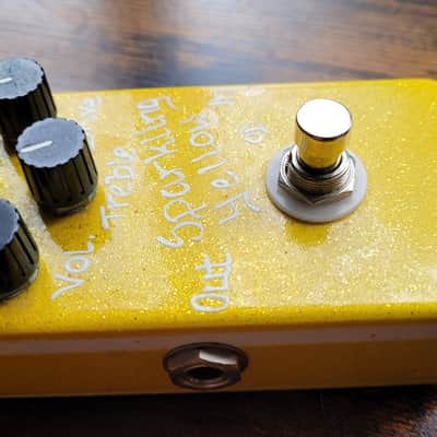 BJFE Sparkling Yellow Overdrive Serial No. 1 - Sparkling Yellow image 3