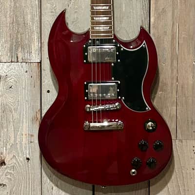 NEW Vintage VS6-CR Reissued Series Double Cut - Cherry Red, Support Small Business and Buy It Here! Pro Set Up Included! image 2