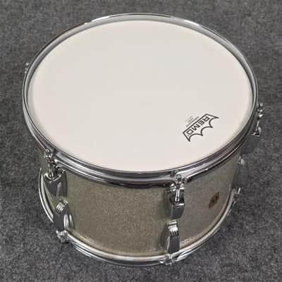 Used Vintage Ludwig 2pc Drum Set Silver Sparkle - Good image 10