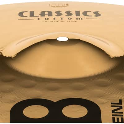 Meinl Classics Custom Crash 18" CC18MC-B, Medium - Crash Cymbal image 3