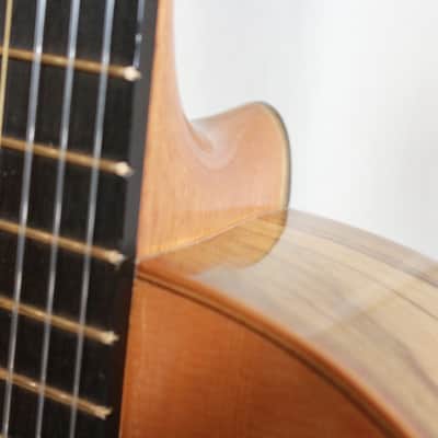 2017 S.F. Allen Custom USA Western Cedar / Black Limba Nylon String Guitar w/ Case image 9