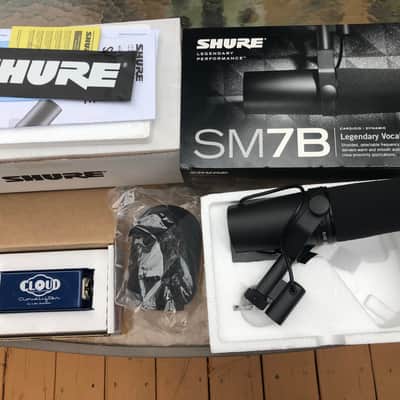BUNDLE Shure SM7B mic + CloudLifter CL-1 ribbon microphone activator MINT Cloud Lifter CL1 SM7 image 4