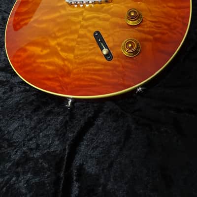 Hamer Custom built Archtop P90 1994 59 Burst image 9