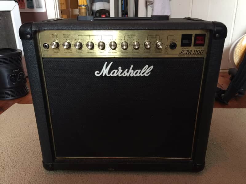 Marshall JCM 900 Model 4501 50-Watt Hi Gain Dual Reverb 1x12 Combo image 1