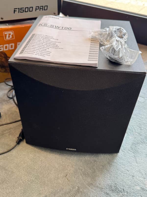Yamaha KS-SW100 50-Watt Powered Subwoofer image 1