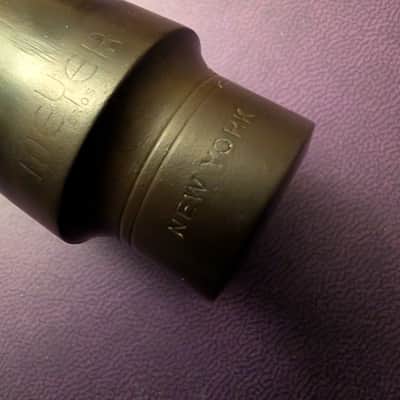 Early Meyer New York Bros 4 - Medium Chamber Alto Saxophone Mouthpiece - 1950 image 5