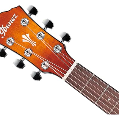 Ibanez AEG70VVH AEG Acoustic/Electric Guitar - Vintage Violin High Gloss image 4