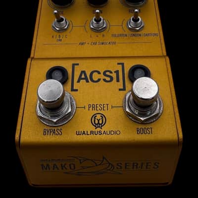 Walrus Audio Mako  ACS1 Amp + Cab Simulator 2021 - 2024 - Gold X5444 image 2