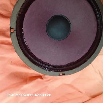 JENSEN  P8RJ  8" SPEAKER HEMP FIBER CONE HEMPOPOTAMUS G5 CONE FAT THICK MEATY TONALITY1961 image 2