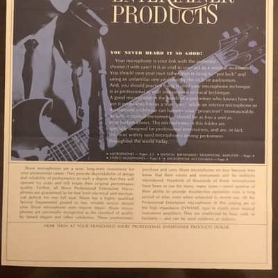 Shure Franchise Dealer invite 'Easy Pickin's' 1966 image 5