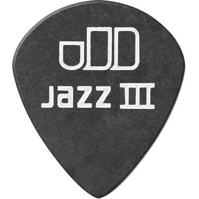 DUNLOP 482R073 Pitch Black Jazz III - Tortex Pitch Jazz III 0,73mm sachet de 72 image 2