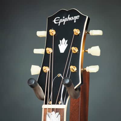 Epiphone Inspired by Gibson J-200 w/Case - Aged Vintage Sunburst Gloss - Preowned image 5