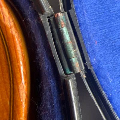 Unbranded 3/4 Antonio Stradivarius faciebat Cremona 1713 West Germany + Case 1950s-1960s image 23