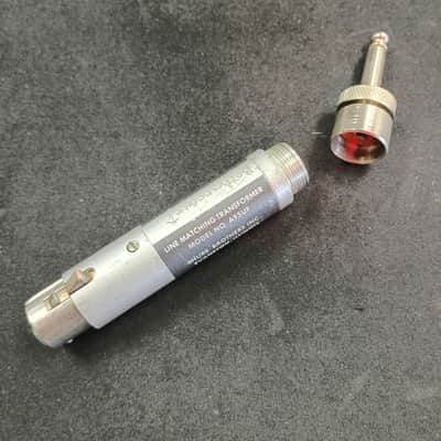 Shure A95U Transformer - female xlr lo-z to male 1/4" hi-z image 2