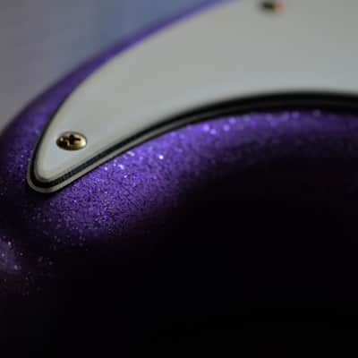 American Fender Stratocaster Custom Relic Purple Sparkle CS Fat 50's image 3