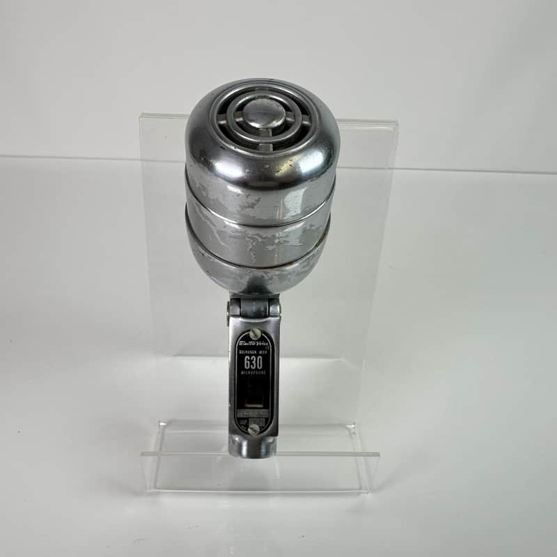 Vintage Electro-Voice Mic Microphone Chrome Classic Vocal Model 630 image 1