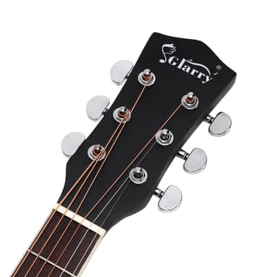 Glarry 40 Inch Cutaway Auditorium Acoustic Guitar - Black image 8