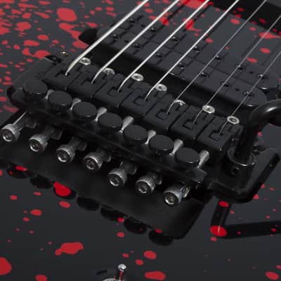Schecter Sullivan King Banshee-7 FR-S - Obsidian Blood (2485) image 13