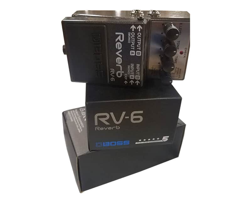 Boss RV-6 Digital Reverb/Delay Pedal - Open Box image 1