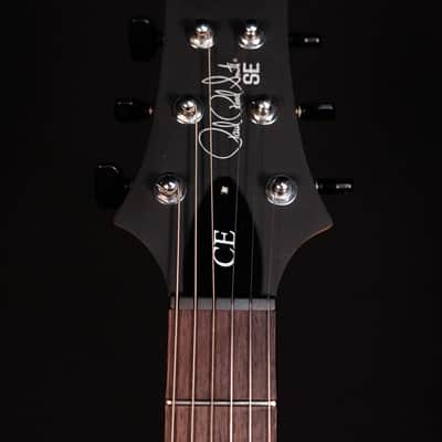 PRS SE CE24 Standard Stoptail Satin, Ice Blue Metallic image 9