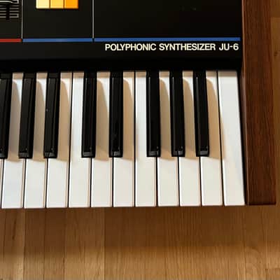 Roland Juno-6 61-Key Polyphonic Synthesizer 1982 - 1984 - Black image 6
