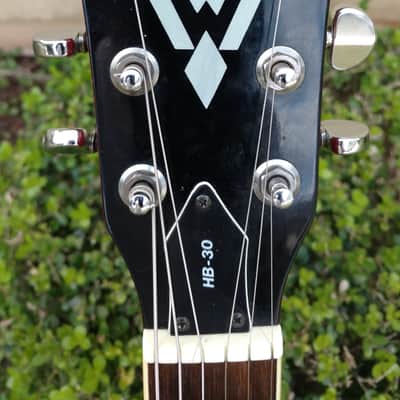 Washburn HB-30 guitar 335 style Made in Korea image 7