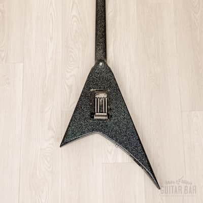 1994 Jackson USA Randy Rhoads RR1 Flying V Holoflake w/ EMG, Case image 3