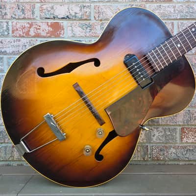 Vintage Circa 1946 Gibson ES-150 Script Logo Electric Archtop Guitar w/ Hardshell Case! image 1