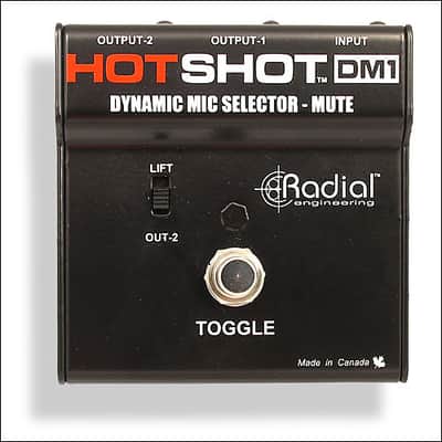 Radial Engineering HotShot DM1 Stage Mic Toggle image 1