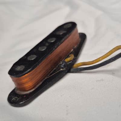 1973 Fender Single-coil pickup - Brown, Duo-Sonic, Stratocaster image 5
