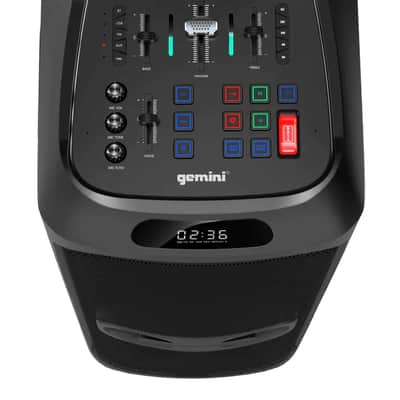 Gemini Sound GHK-2800 Bluetooth Speaker System with Led Party Lighting image 3