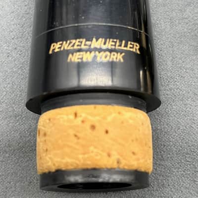 Vintage Penzel-Mueller Standard Clarinet mouthpiece made in NY with Martin Cap and Ligature image 9